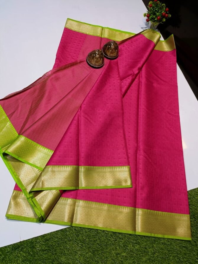 Contrast Border Sarees - Image 4