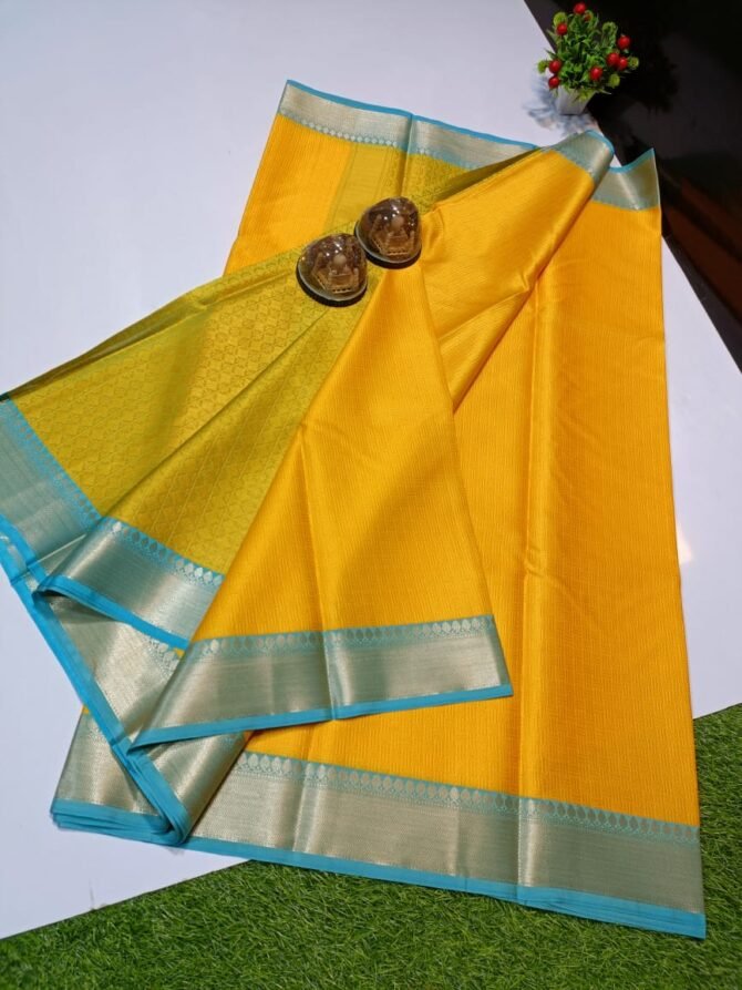 Contrast Border Sarees