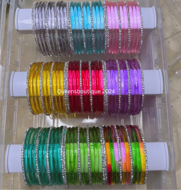 OG Crystal Jelly Bangles